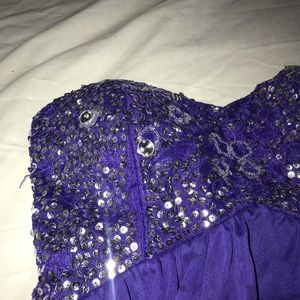 B. Smart Knee length prom dress